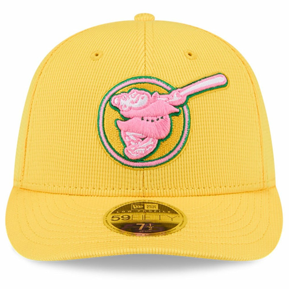 San Diego Padres City Connect Batting Practice Low Profile 59FIFTY Fitted Hat - Yellow | New Era
