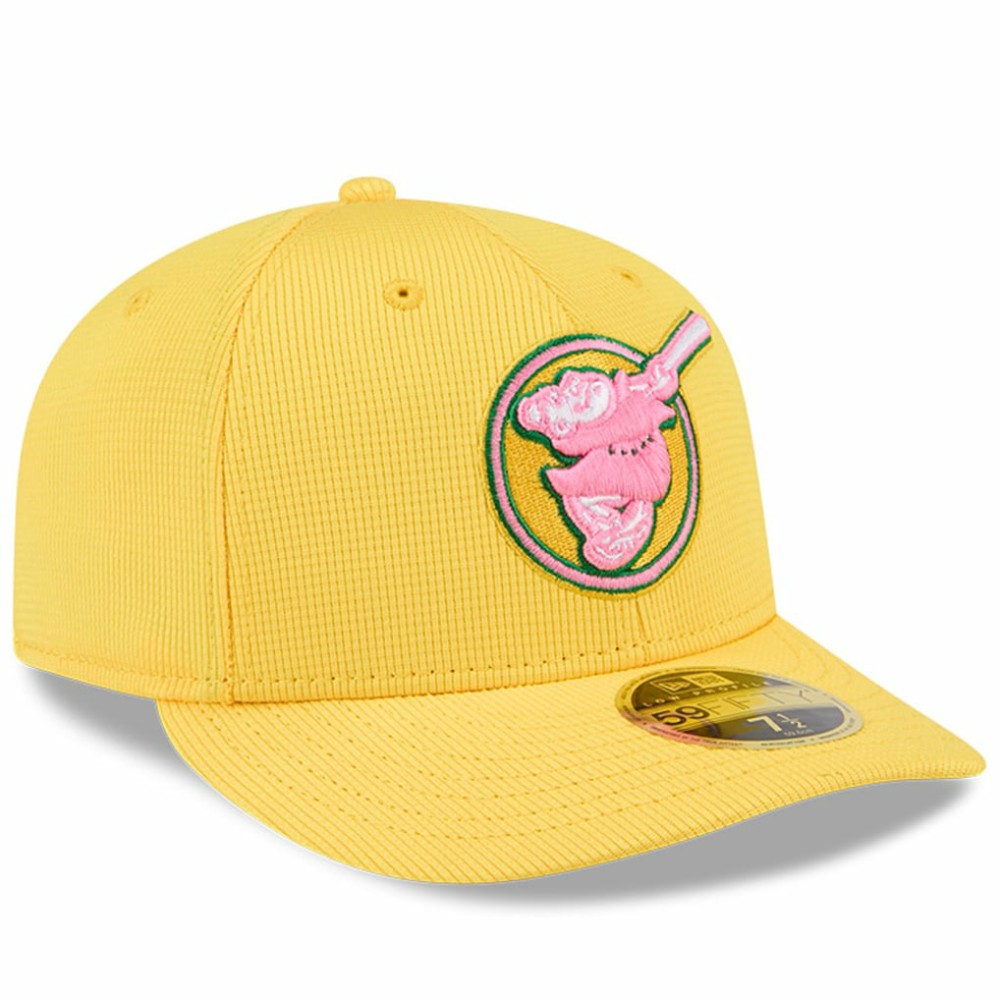 San Diego Padres City Connect Batting Practice Low Profile 59FIFTY Fitted Hat - Yellow | New Era