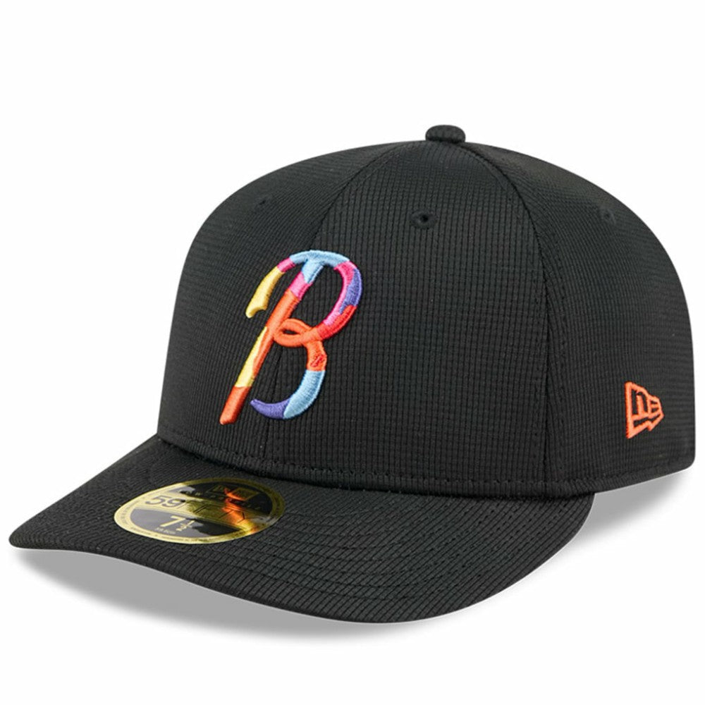 Baltimore Orioles City Connect Batting Practice Low Profile 59FIFTY Fitted Hat - Black | New Era