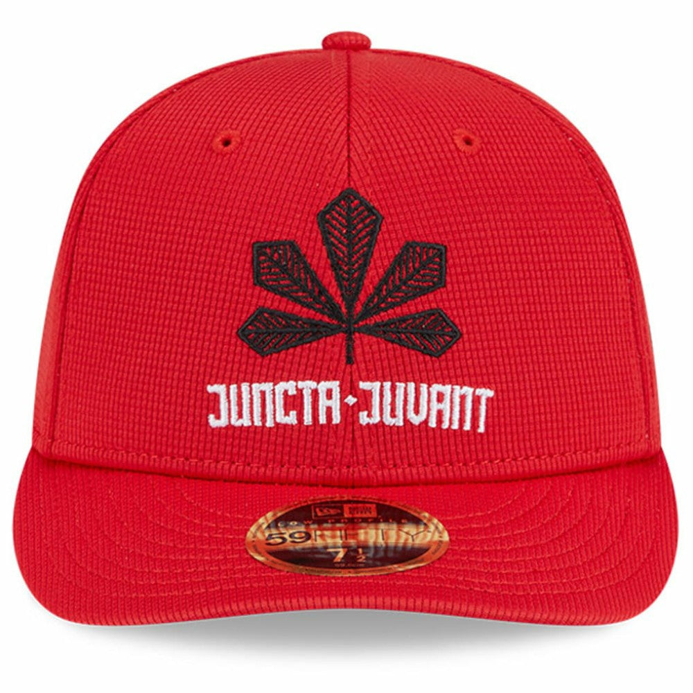 Cincinnati Reds City Connect Batting Practice Low Profile 59FIFTY Fitted Hat - Red | New Era