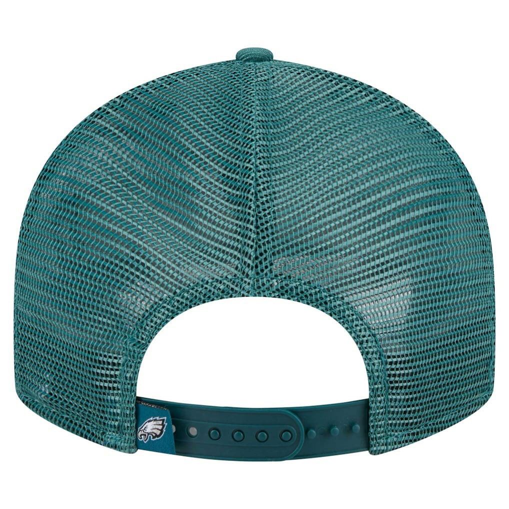 Philadelphia Eagles New Era Low Profile 9FIFTY Snapback Hat - Midnight Green online