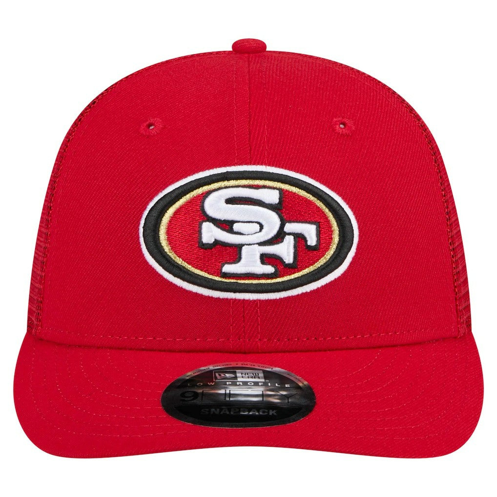 San Francisco 49ers New Era Low Profile 9FIFTY Snapback Hat - Scarlet online