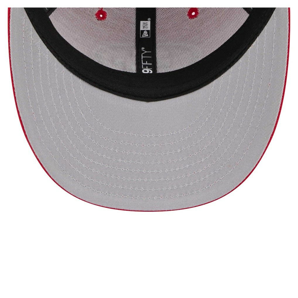 San Francisco 49ers New Era Low Profile 9FIFTY Snapback Hat - Scarlet online