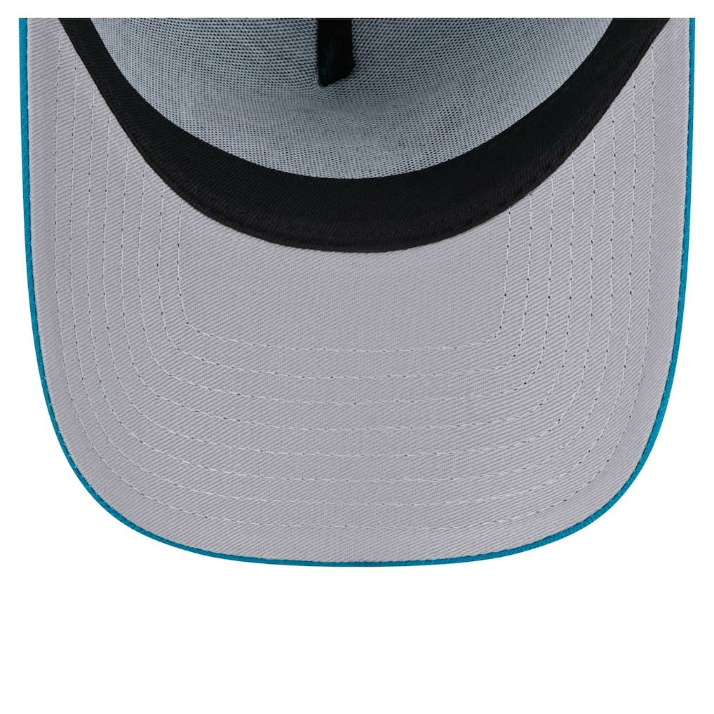 Jacksonville Jaguars New Era A-Frame 9FORTY Adjustable Hat - Teal for sale