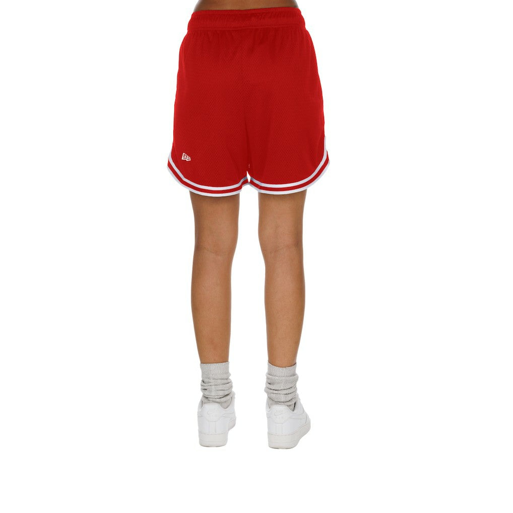 Kansas City Chiefs New Era Women's Sport Classics Mesh Shorts - Black/Red for sale