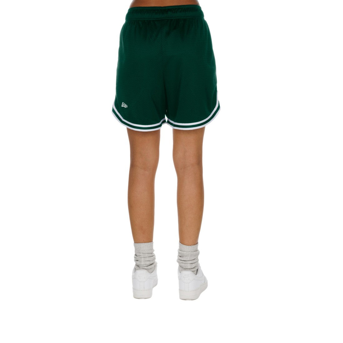 Green Bay Packers New Era Women's Sport Classics Mesh Shorts - Gold/Green on sale