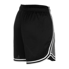 Las Vegas Raiders New Era Women's Sport Classics Mesh Shorts - Silver/Black sale