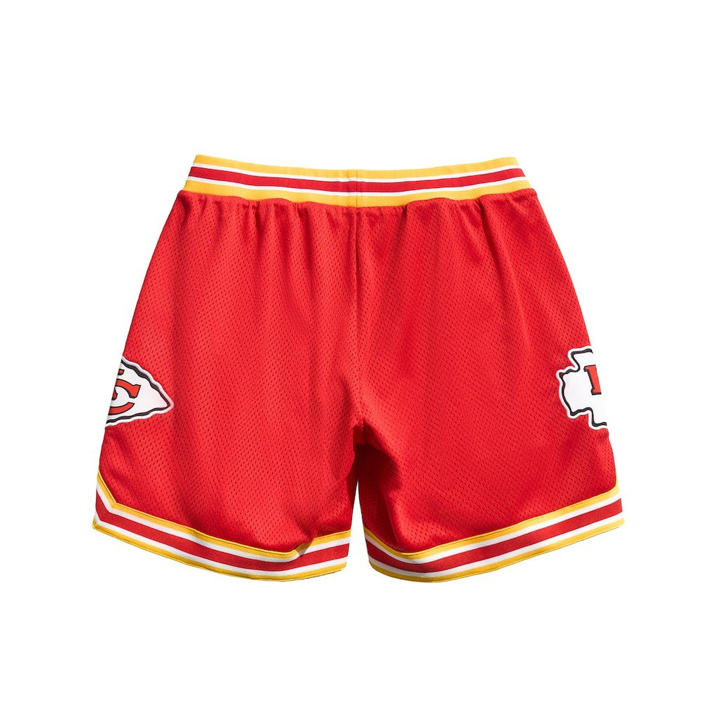Kansas City Chiefs Chalk Line Court Shorts - Red/Gold online