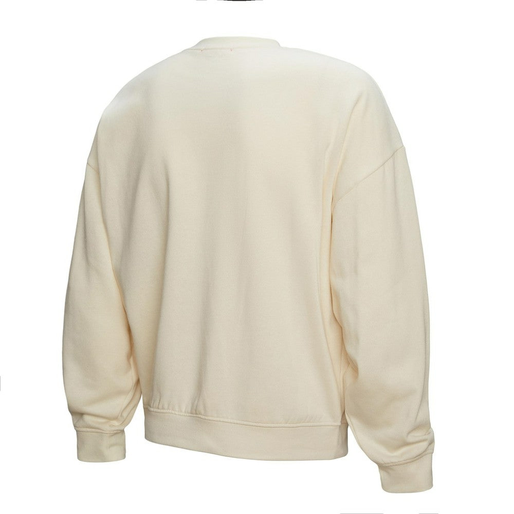 Colorado Avalanche Mitchell & Ness Women's Logo 3.0 Pullover Sweatshirt Cream