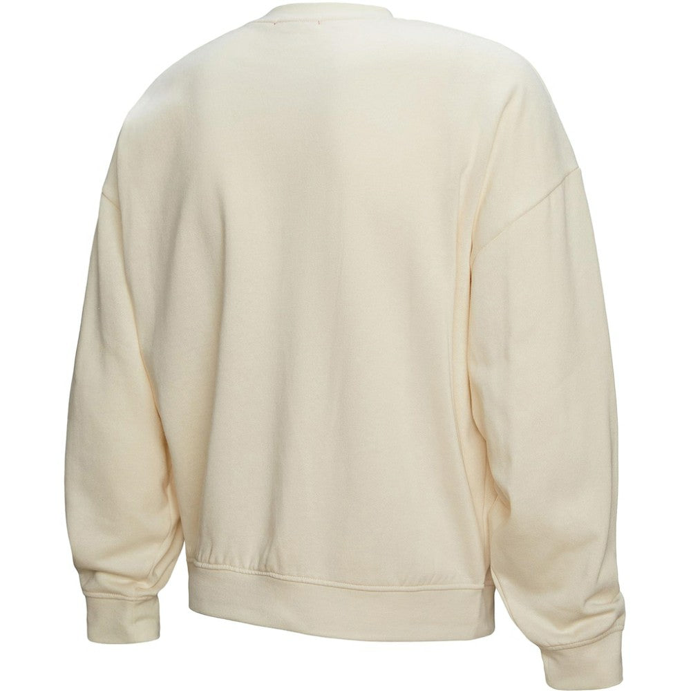 Philadelphia Flyers Mitchell & Ness Women's Logo 3.0 Pullover Sweatshirt Cream