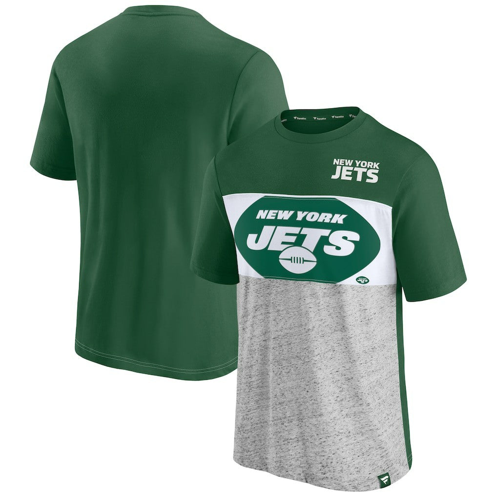New York Jets Colorblock T-Shirt - Green sale
