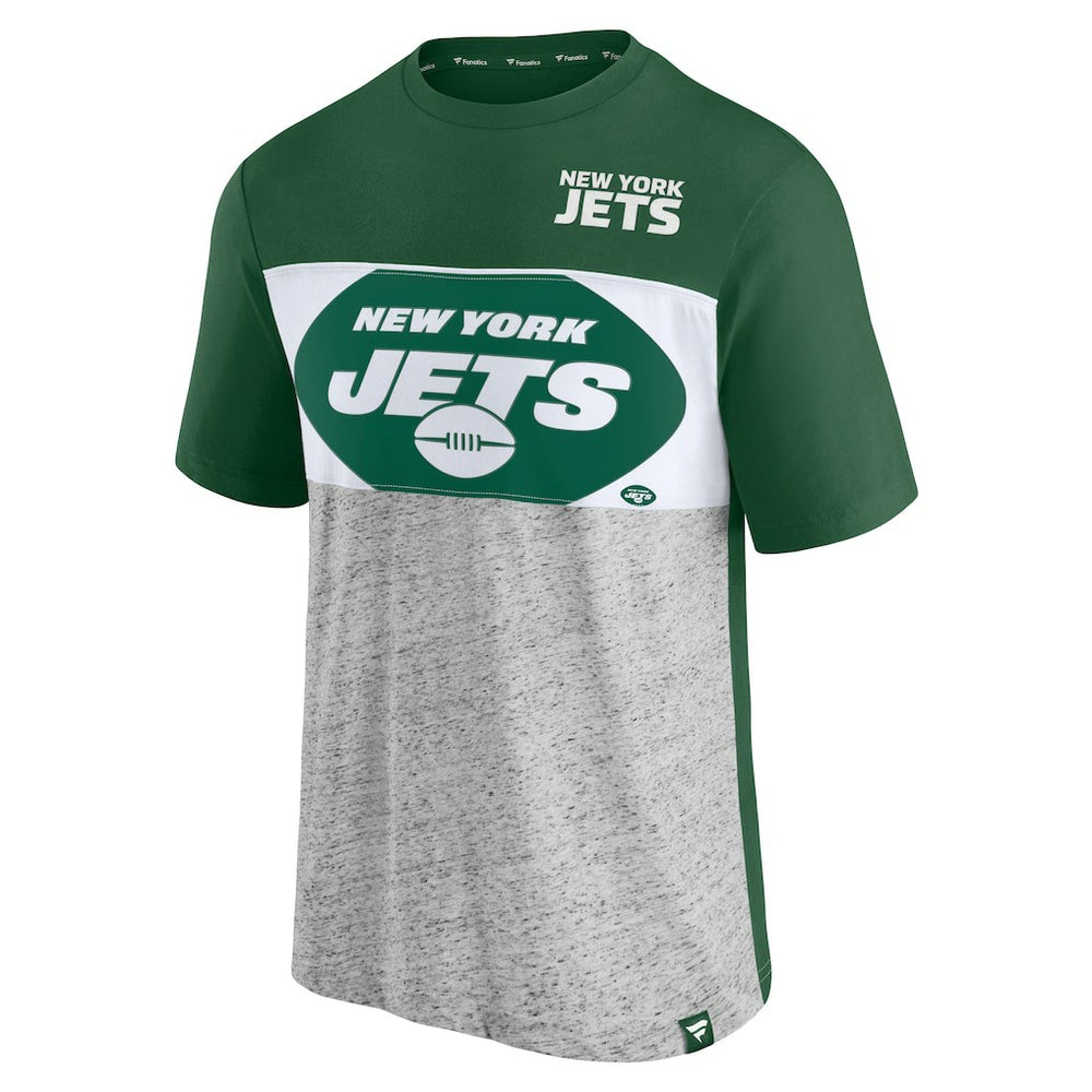 New York Jets Colorblock T-Shirt - Green sale