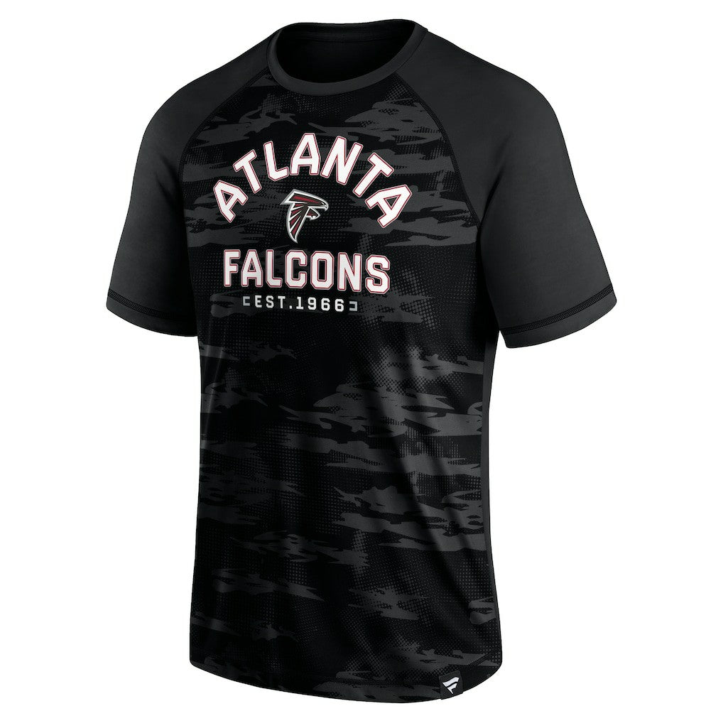 Atlanta Falcons Hail Mary Raglan T-Shirt - Black for sale