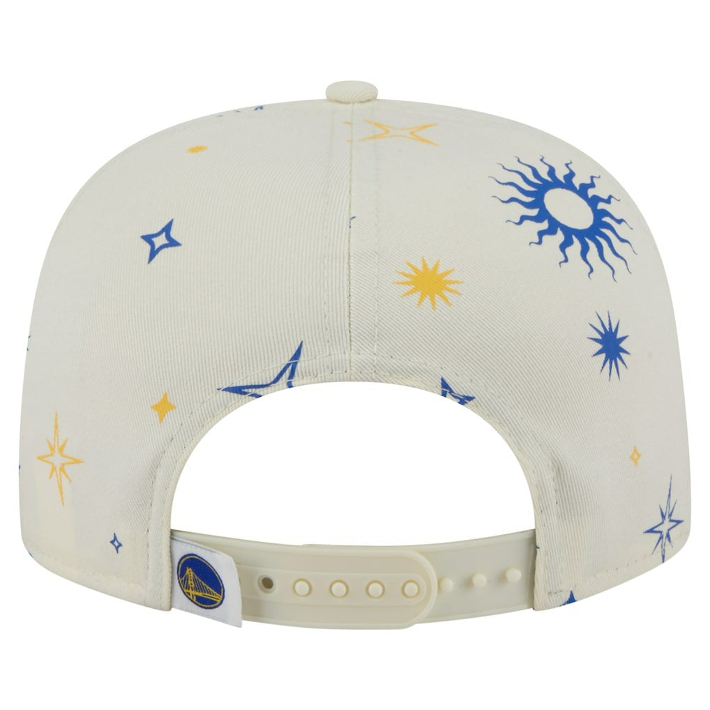Golden State Warriors Lunar Golfer Snapback Hat sale - Cream | New Era for sale