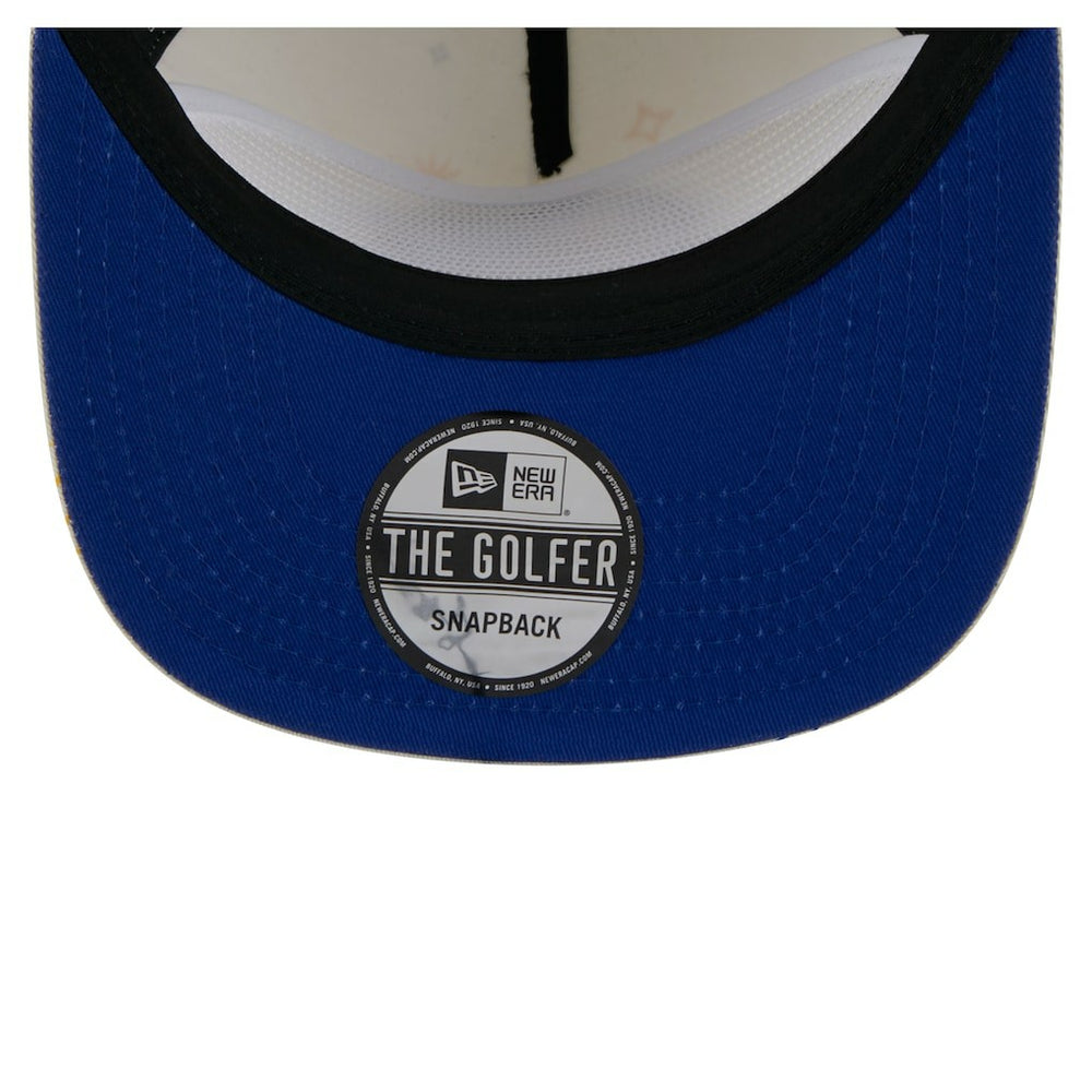 Golden State Warriors Lunar Golfer Snapback Hat sale - Cream | New Era for sale