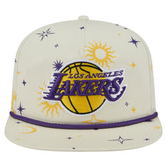 Los Angeles Lakers Lunar Golfer Snapback Hat - Cream | New Era discount
