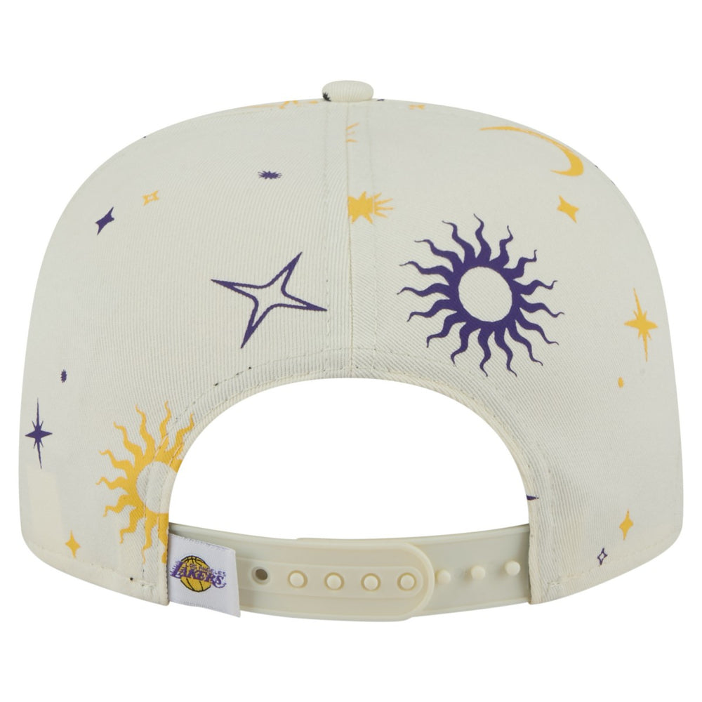 Los Angeles Lakers Lunar Golfer Snapback Hat - Cream | New Era discount