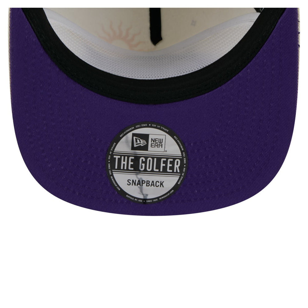 Los Angeles Lakers Lunar Golfer Snapback Hat - Cream | New Era discount