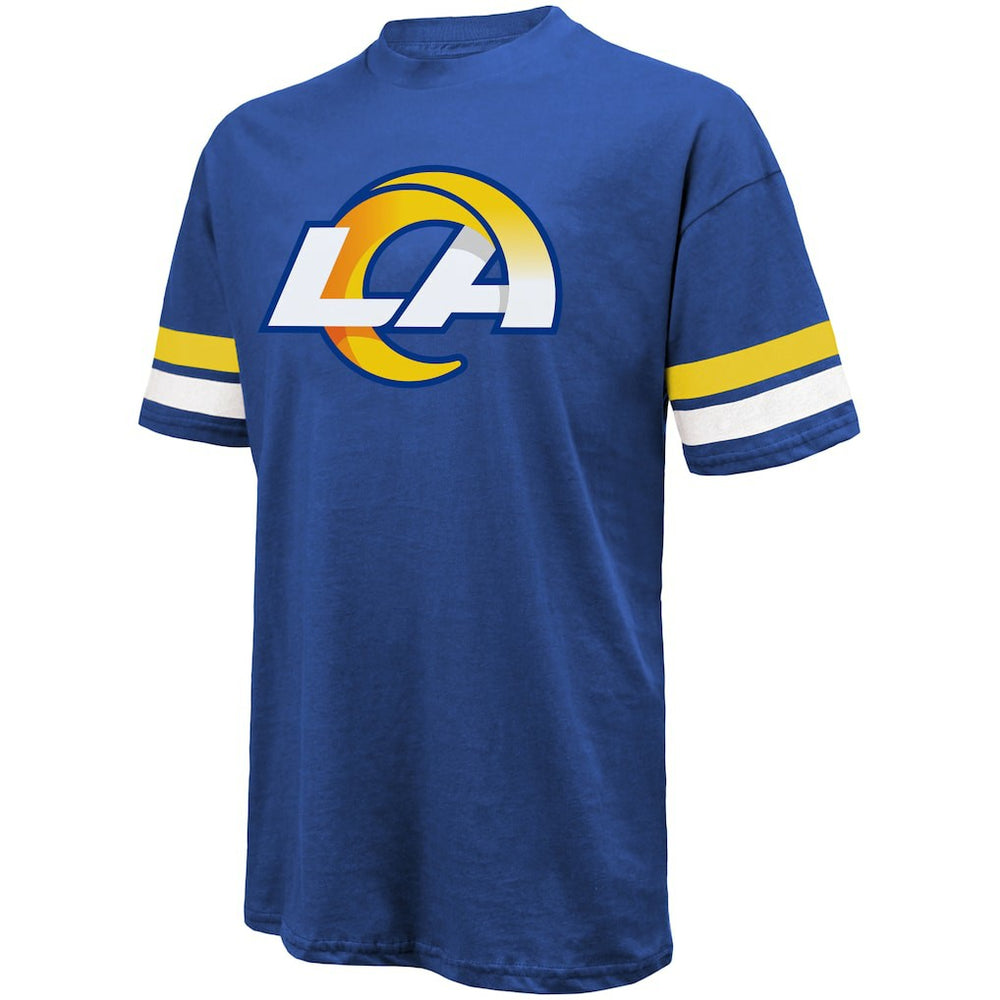 Puka Nacua Los Angeles Rams Majestic Threads Name & Number Oversized Fit T-Shirt - Royal cheap