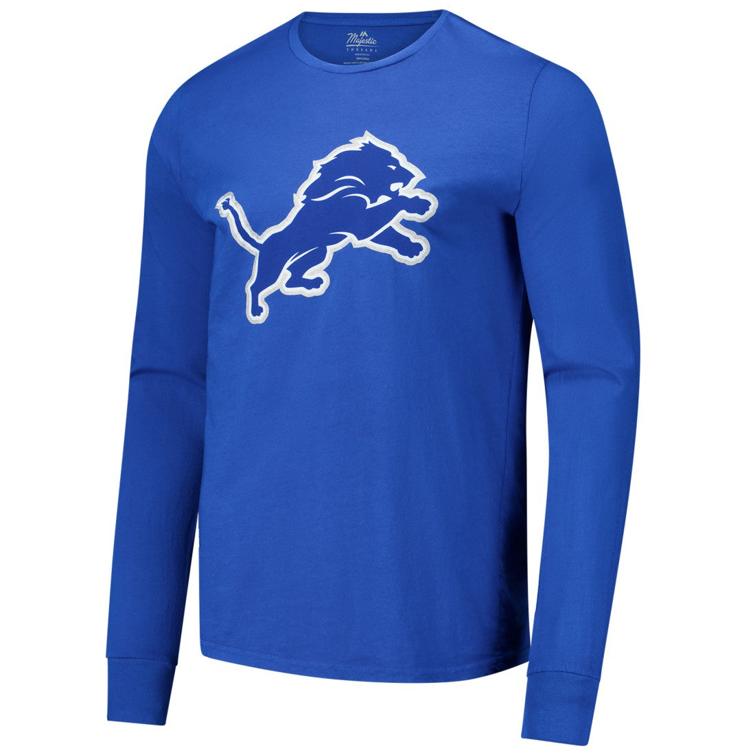 Amon-Ra St. Brown Detroit Lions Majestic Threads Name & Number Long Sleeve T-Shirt - Blue cheap
