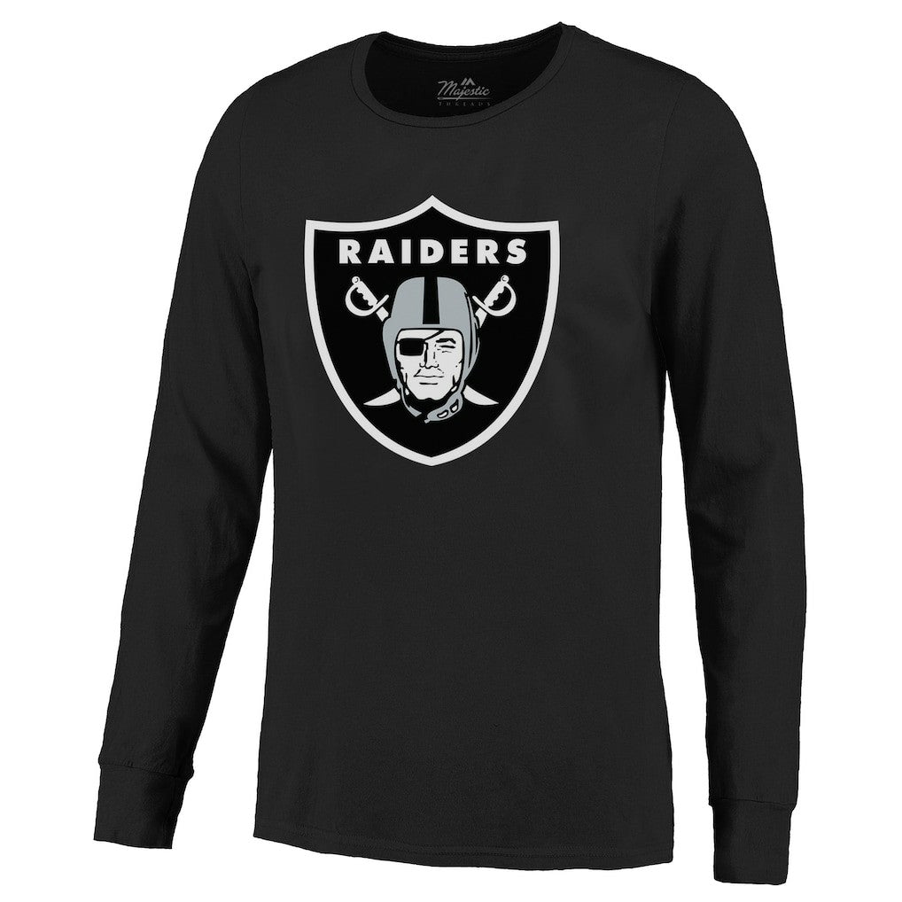 Maxx Crosby Las Vegas Raiders Majestic Threads Name & Number Non-Distressed Long Sleeve T-Shirt - Black discount