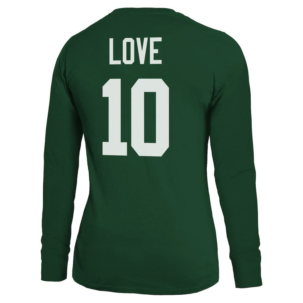 Jordan Love Green Bay Packers Majestic Threads Women's Name & Number Long Sleeve T-Shirt - Green online