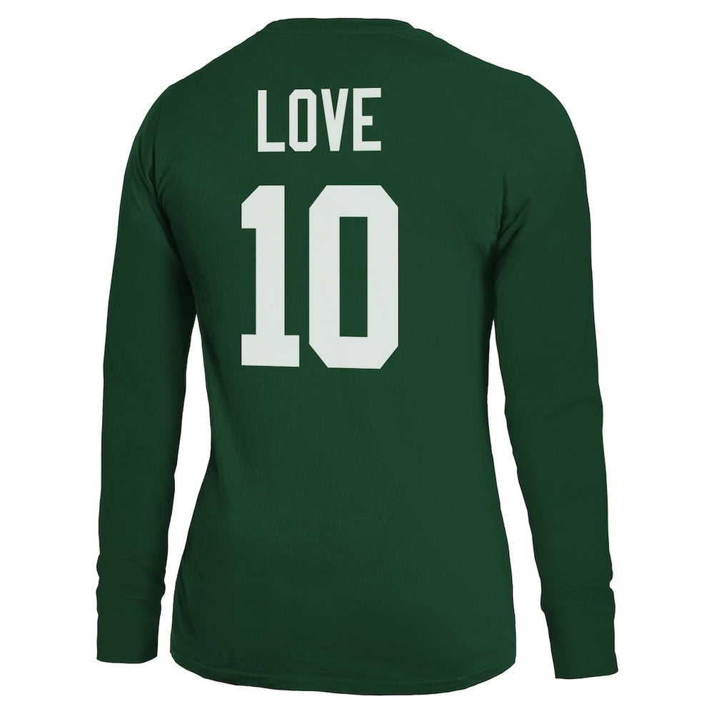 Jordan Love Green Bay Packers Majestic Threads Women's Name & Number Long Sleeve T-Shirt - Green online