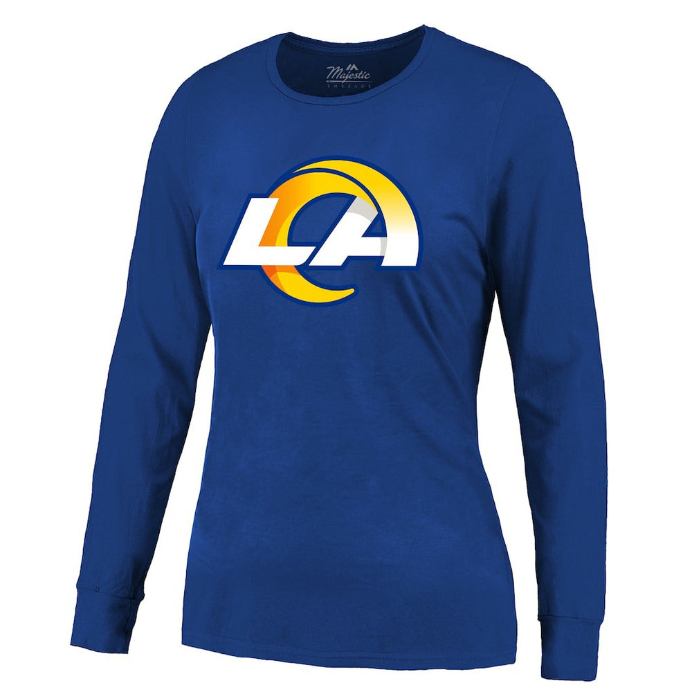 Puka Nacua Los Angeles Rams Majestic Threads Women's Player Name & Number Long Sleeve T-Shirt - Royal sale
