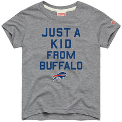 Buffalo Bills Homage Youth Just a Kid Tri-Blend T-Shirt - Gray cheap