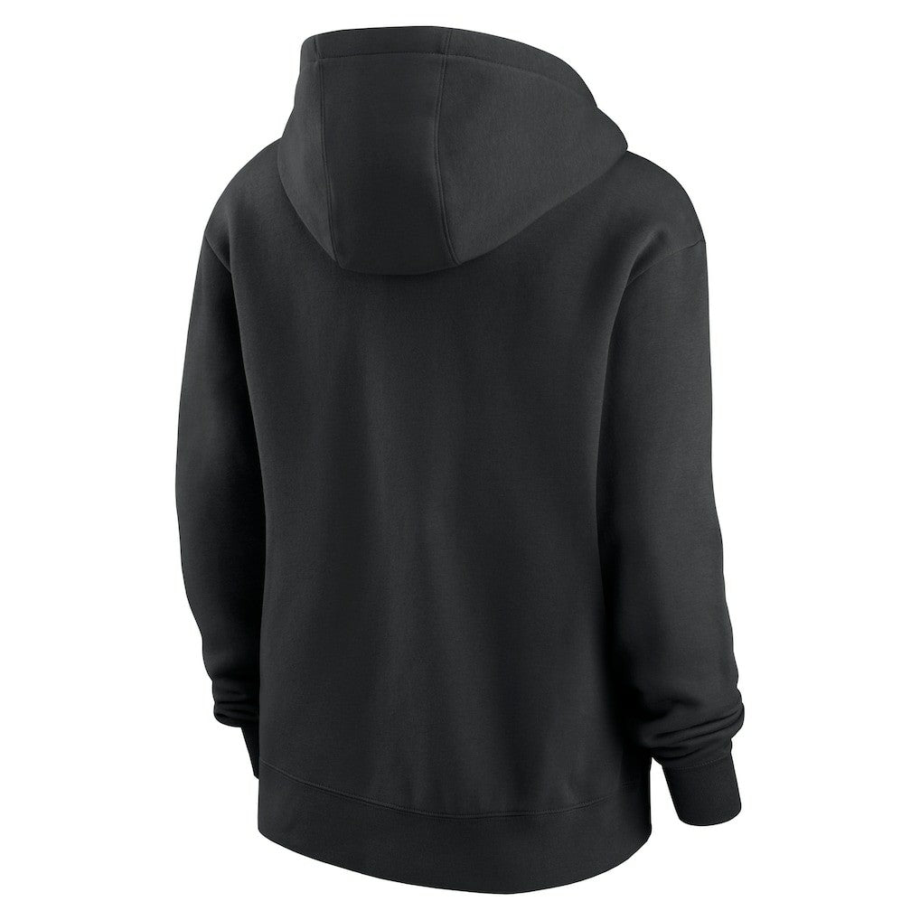 Cleveland Browns Women's 2024 NFL Crucial Catch Club Pullover Hoodie - Black | Nike sale
