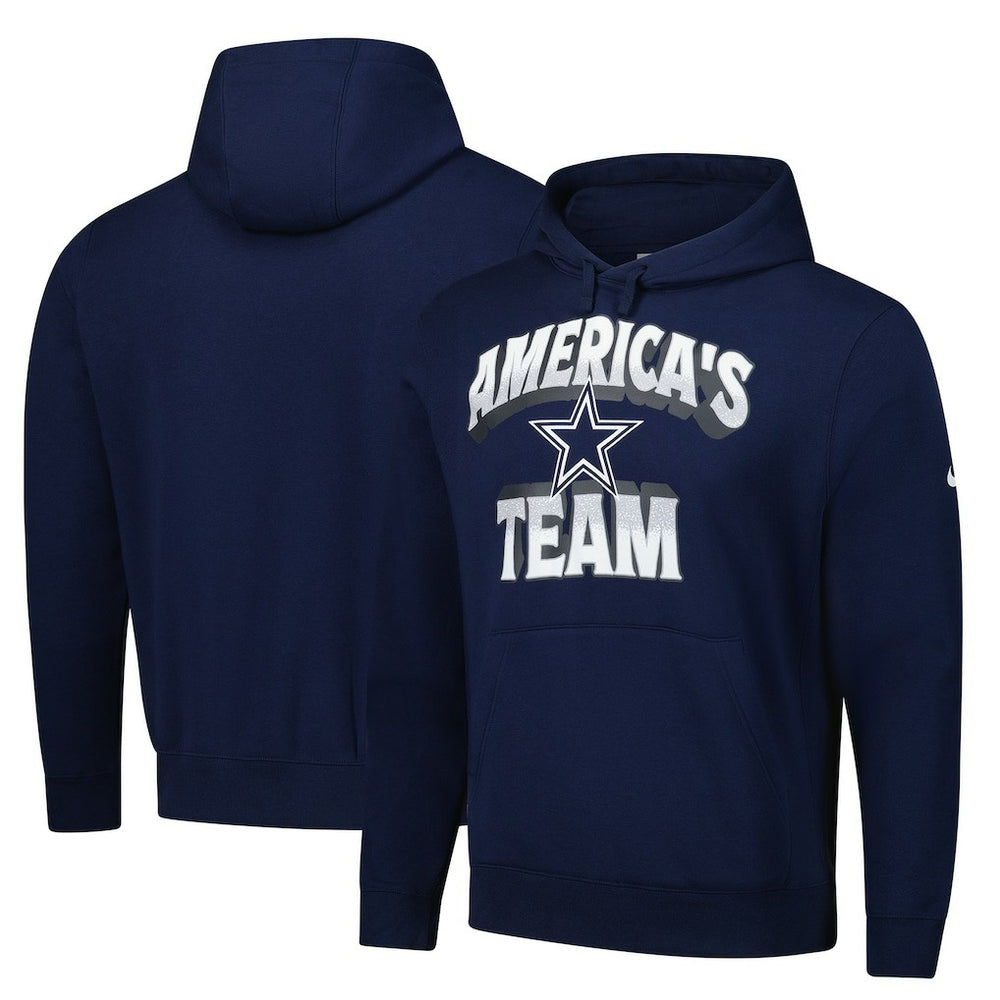 Dallas Cowboys Local America's Team Pullover Hoodie - Navy | Nike cheap