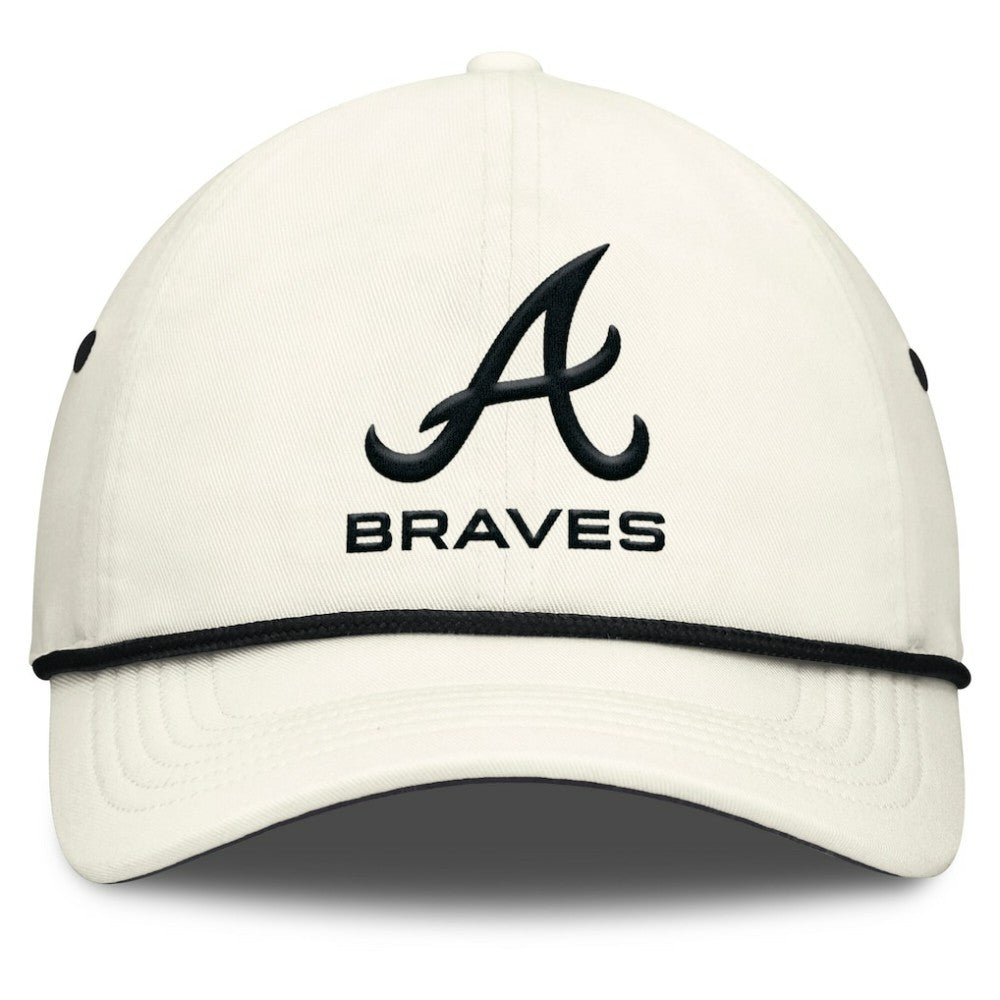 Atlanta Braves Club Adjustable Hat - Stone | Nike