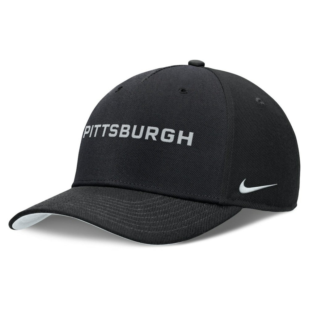 Pittsburgh Pirates Rise Performance Adjustable Hat - Black | Nike