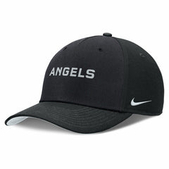 Los Angeles Angels Rise Performance Adjustable Hat - Black | Nike