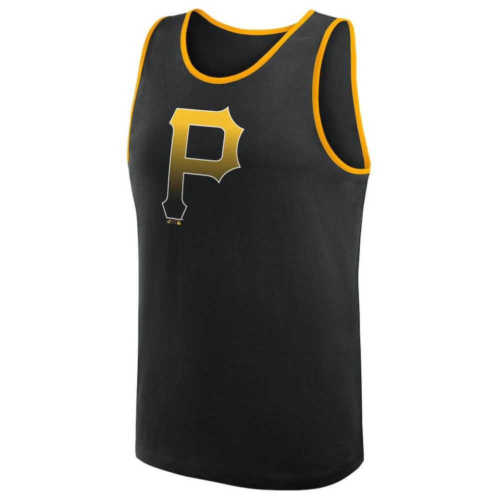 Pittsburgh Pirates Logo Athletic Unmatched Success Tank Top - Black