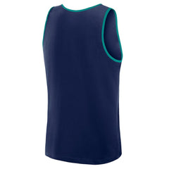 Seattle Mariners Logo Athletic Unmatched Success Tank Top - Navy