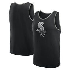 Chicago White Sox Logo Athletic Unmatched Success Tank Top - Black