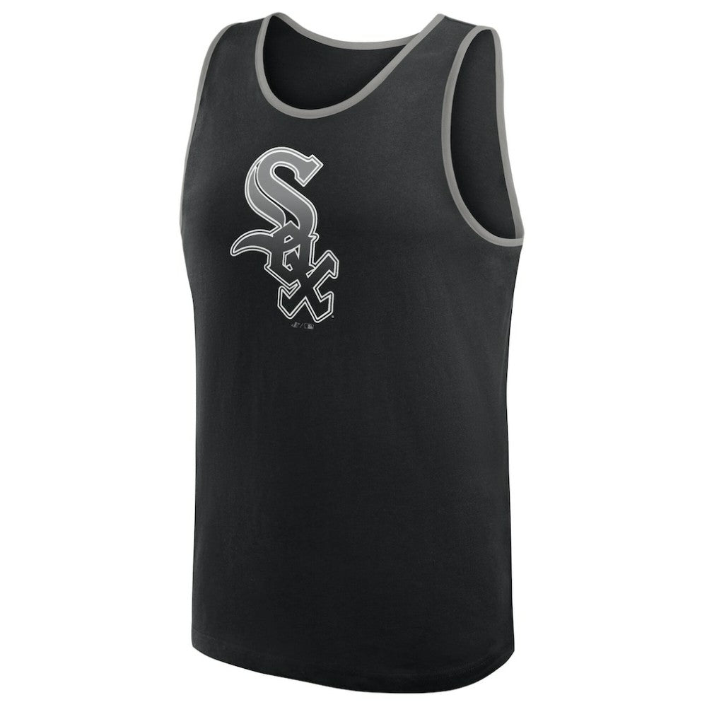 Chicago White Sox Logo Athletic Unmatched Success Tank Top - Black