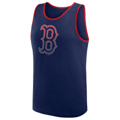Boston Red Sox Logo Athletic Unmatched Success Tank Top - Navy