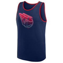 Cleveland Guardians Logo Athletic Unmatched Success Tank Top - Navy