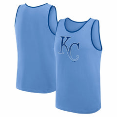 Kansas City Royals Logo Athletic Unmatched Success Tank Top - Light Blue