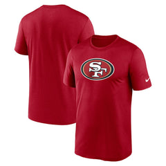 San Francisco 49ers Primetime Legend Logo Performance T-Shirt - Scarlet | Nike cheap