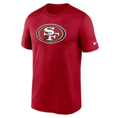 San Francisco 49ers Primetime Legend Logo Performance T-Shirt - Scarlet | Nike cheap