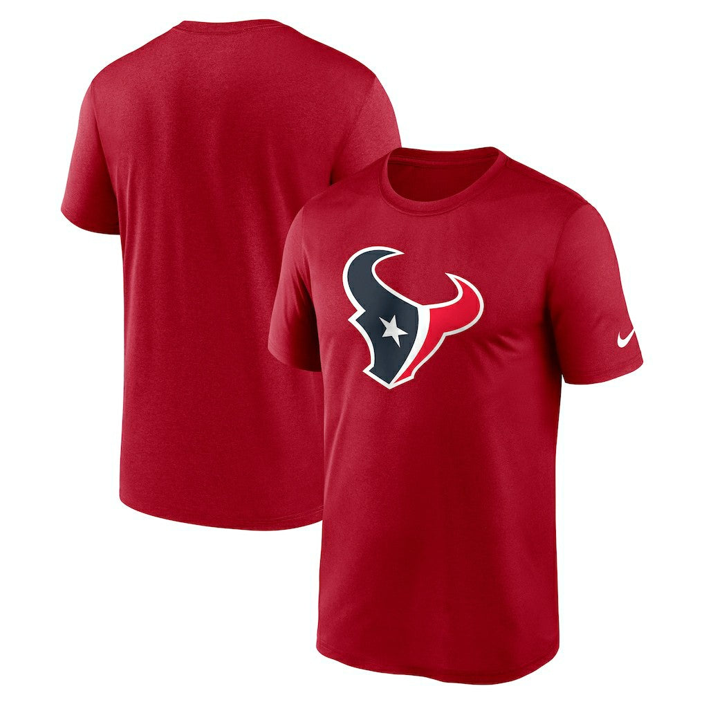 Houston Texans Primetime Legend Logo Performance T-Shirt - Red | Nike for sale