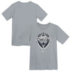 Dallas Cowboys Preschool Icon Legend Dri-FIT T-Shirt - Gray | Nike cheap