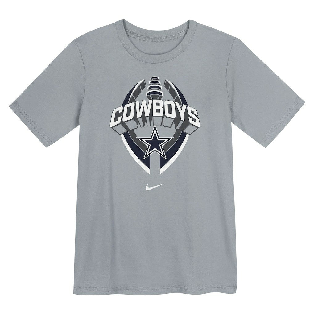 Dallas Cowboys Preschool Icon Legend Dri-FIT T-Shirt - Gray | Nike cheap