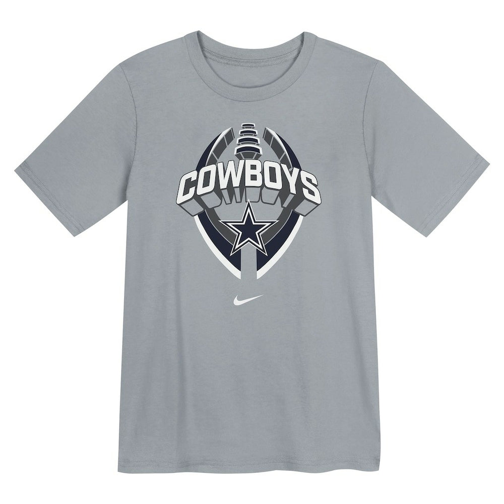 Dallas Cowboys Preschool Icon Legend Dri-FIT T-Shirt - Gray | Nike cheap