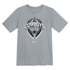 Dallas Cowboys Preschool Icon Legend Dri-FIT T-Shirt - Gray | Nike cheap