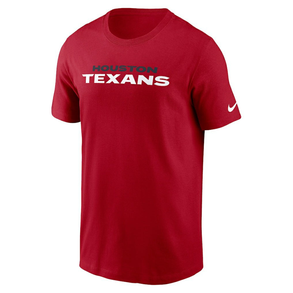 Houston Texans Primetime Wordmark Essential T-Shirt - Red | Nike sale