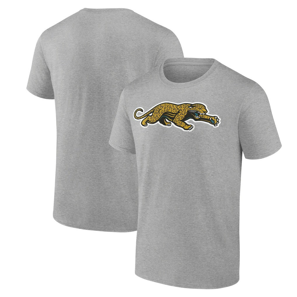 Jacksonville Jaguars Classic Logo T-Shirt - Heather Gray outlet